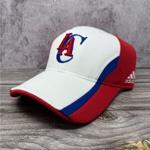 Los Angeles L.A. Clippers USA 2 Tone Brim cap ADIDAS Official Team Headwear Hat
